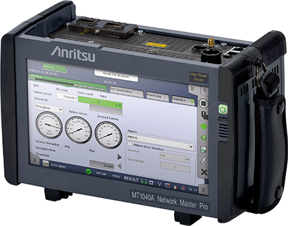 Anritsu Enhances Network Master™ Pro MT1040A to Provide Support of